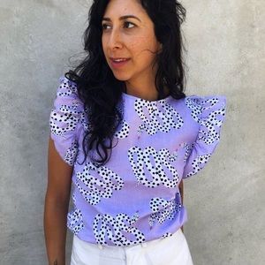 Small Nooworks Micotti Snake Ruffle Tank